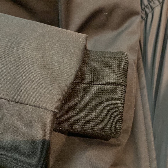 Mackage black parka luxurious down water-repellent rain windproof mid-length - Picture 14 of 15